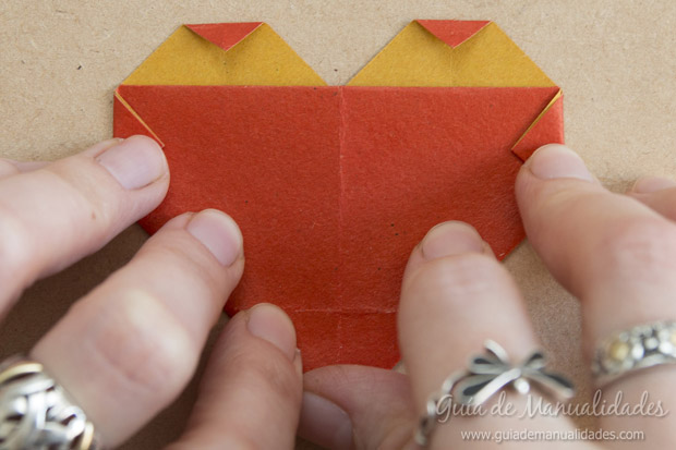 Corazón origami 10