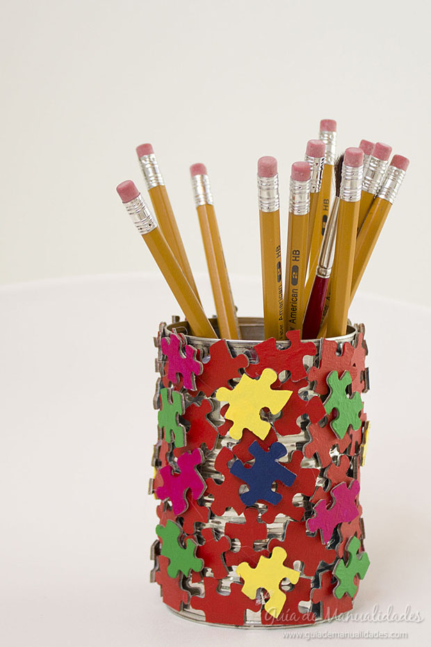 Lapicero piezas puzzle