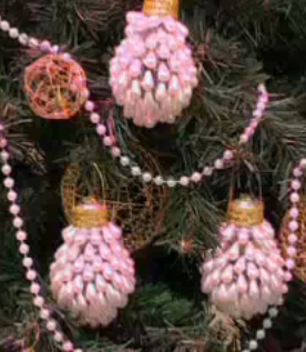 Bombillas de luz como adornos navideños Bombillas de luz como adornos navideños