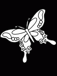 Mariposas para colorear-02 Mariposas para colorear-02