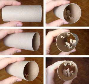 Una original forma de reciclar los rollos de papel higienico23