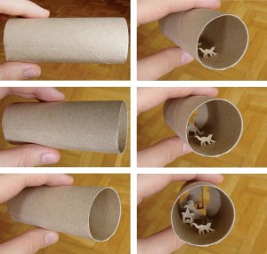 Una original forma de reciclar los rollos de papel higienico35