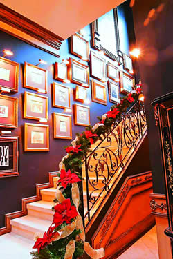 Algunas ideas para decorar las escaleras en navidad1 Algunas ideas para decorar las escaleras en navidad1