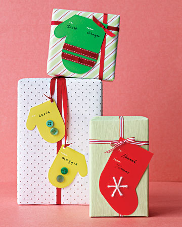 Ideas navideñas etiquetas para decorar tus regalos