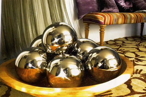 Manualidades navideñas bolas metalizadas caseras Manualidades navideñas bolas metalizadas caseras