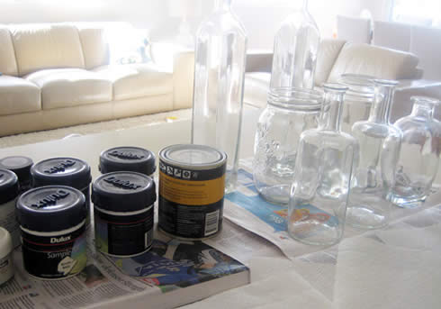 Recicla frascos y botellas para decorar tu cocina2 Recicla frascos y botellas para decorar tu cocina2