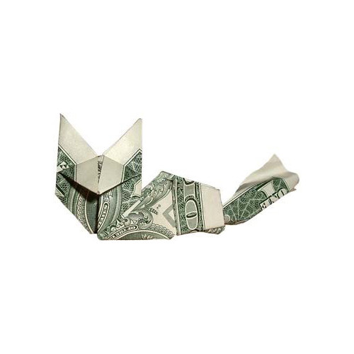 Origami formas increibles con un billete de un dólar12z