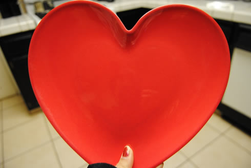 Manualidades del Dia de los Enamorados Corazón de fieltro muy romántico3