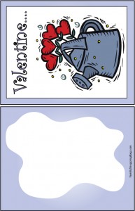 Tarjetas de San Valentín para imprimir - Guía de MANUALIDADES