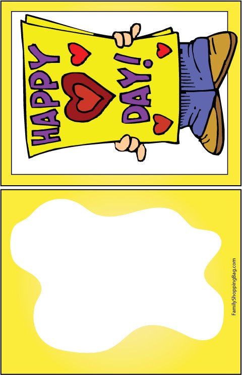 Tarjetas de San Valentín para imprimir - Guía de MANUALIDADES