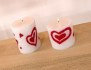 Velas románticas para San Valentín-1 Velas románticas para San Valentín-1