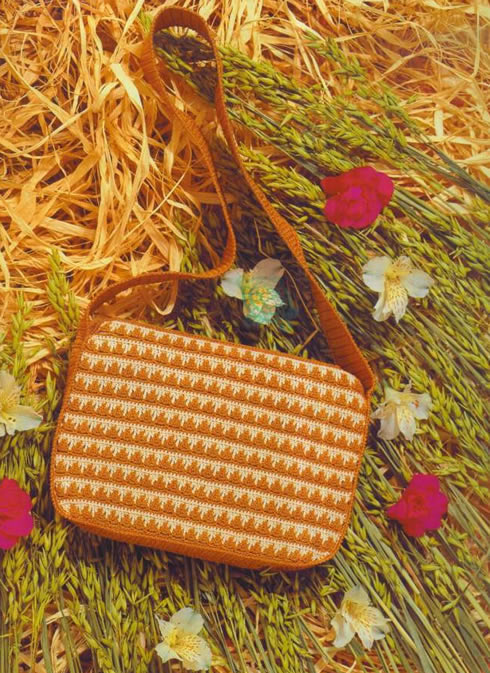 Un bolso otoñal tejido a crochet1 Un bolso otoñal tejido a crochet1