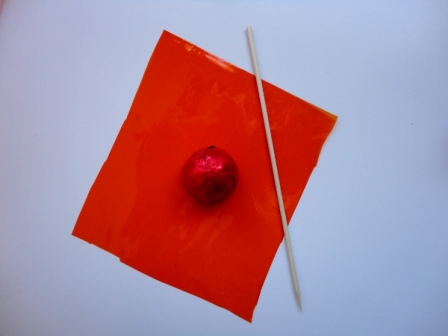 2 Rosas de chocolate para regalar - Paso 1