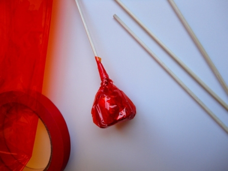 3 Rosas de chocolate para regalar - Paso 2
