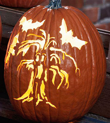 Calabazas talladas para Halloween - Idea nº 10