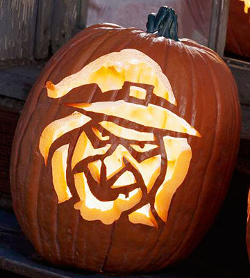Calabazas talladas para Halloween - Idea nº 16