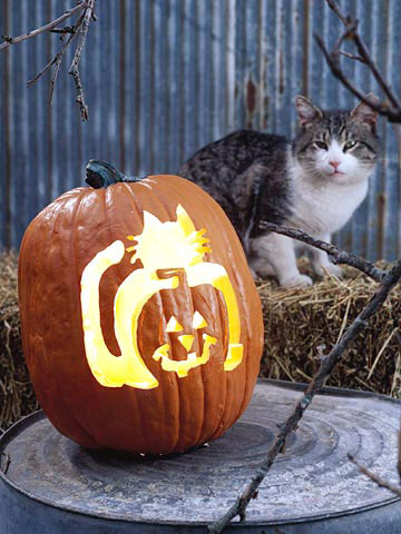Calabazas talladas para Halloween - Idea nº 6