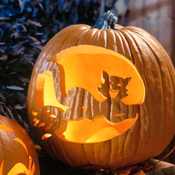 Calabazas talladas para Halloween - Idea nº 7