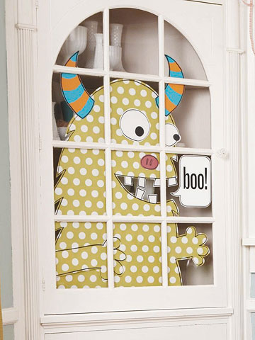 Halloween monstruo para decorar las puertas nº 2