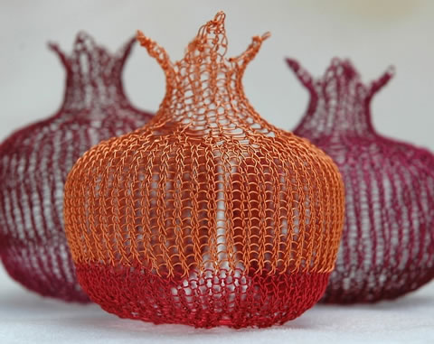 Tejido a crochet con alambre 11