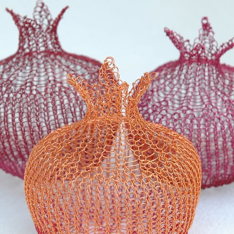 Tejido a crochet con alambre 12