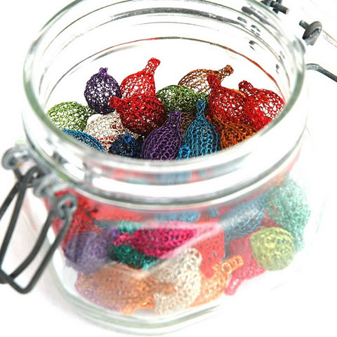 Tejido a crochet con alambre 13