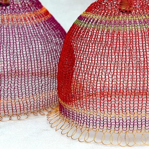 Tejido a crochet con alambre 4