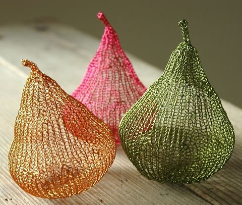 Tejido a crochet con alambre 9