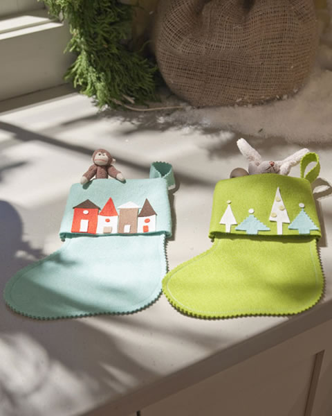 8 ideas para hacer botas navideñas - idea 1