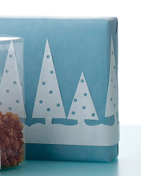 Paisaje invernal para envolver nuestro regalo