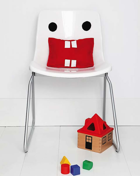 silla decorada