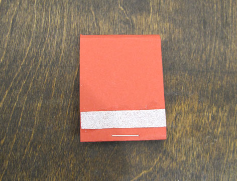 Libreta en una caja de cerilla 4