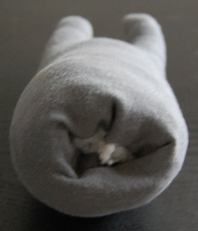 Simpáticos muñecos hechos con calcetines - 2