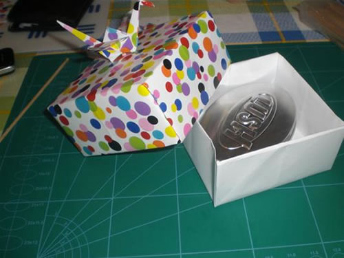 Origami envoltorio para regalos 2