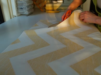 Cabecero de tela para la cama 4