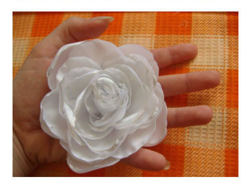Rosa con cintas