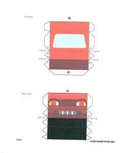 sorpresas de cars para imprimir y armar 3