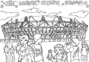 dibujos para pintar de Londres 2012 2