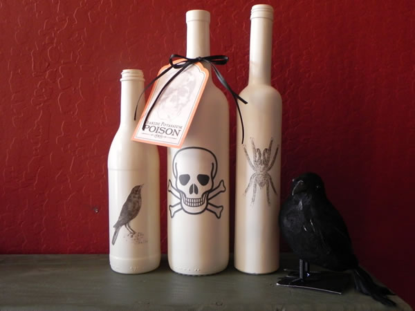 Botellas para Halloween