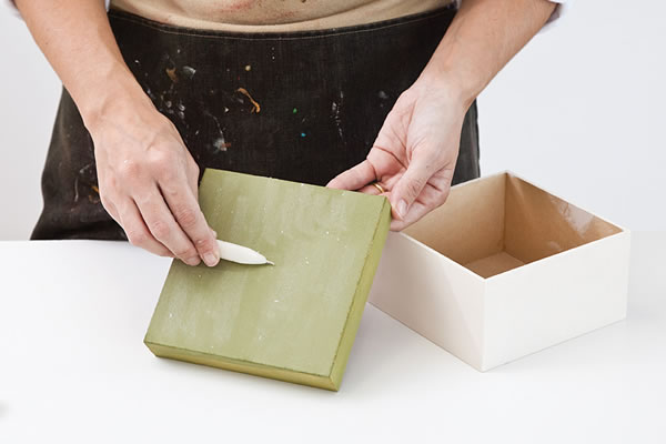caja de te 2 caja para el té con la técnica del decoupage 2