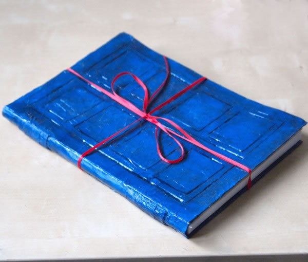 Cuaderno con estilo de Tardis