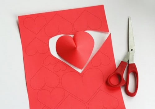 Corazones de papel 2