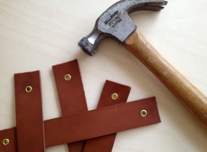 Tiradores de cuero para muebles y armarios - Guía de MANUALIDADES