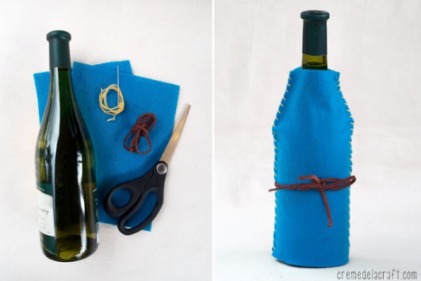 Ideas para vestir botellas 4