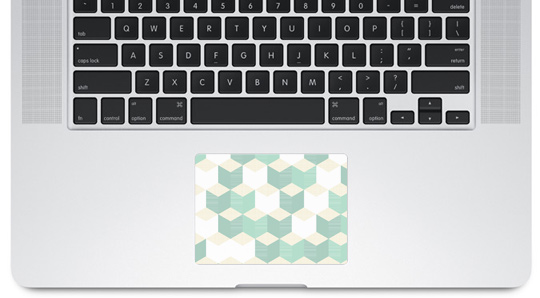 Trackpad de notebook decorado 1