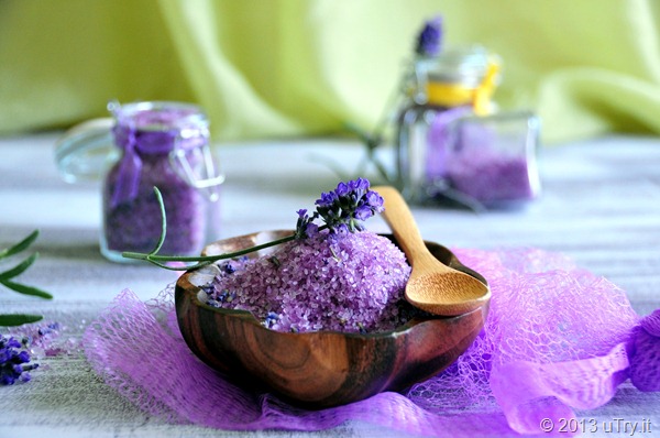 Sales de baño de lavanda 1