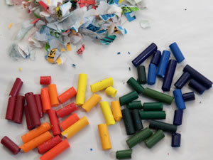 Crayones reciclados 2