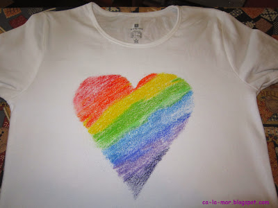 Camisetas personalizadas con crayones 1