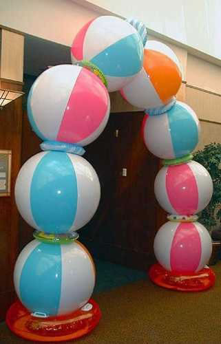 Arco decorativo con globos 1