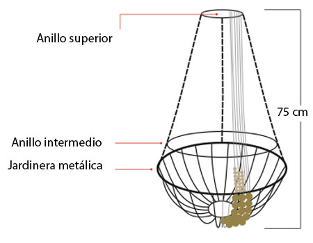 Araña con cuentas 2